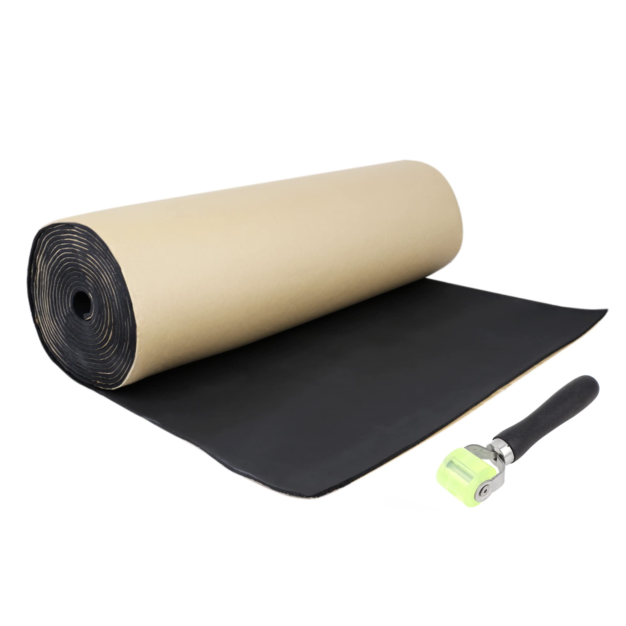 QUARKZMAN 315mil 16.36sqft Auto Car Heat Insulation Foam Sound Deadening Dampening Mat 60"x 40"