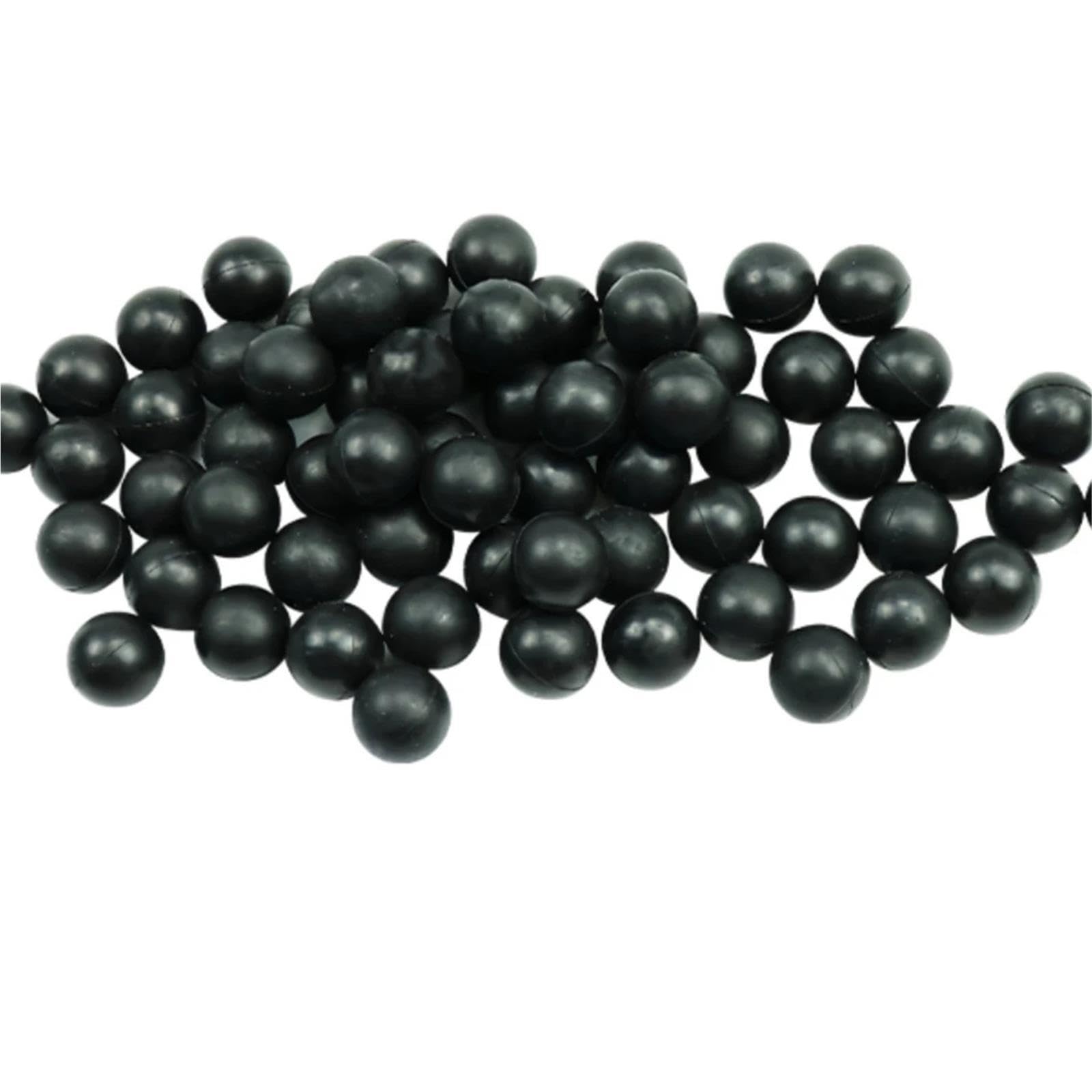 Schwarzer Vollgummiball for Industrie-DIY-Teile