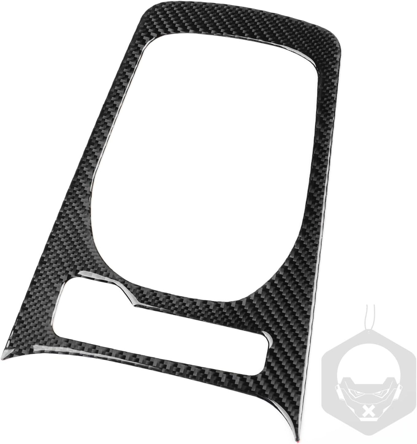 Car Automatic Gear Shift Panel Frame Decal Real Carbon Fiber Interior Trim Compatible with Chevy/Chevrolet Camaro 2010 2011 2012 2013 2014 2015 Sticker Accessories Decoration - B Black