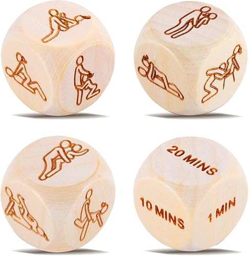 Miniatura 1 de 4 piezas de idea de cita nocturna, regalo de aniversario, para pareja, dados traviesos para él, su novio, novia, cumpleaños, decisión, marido,