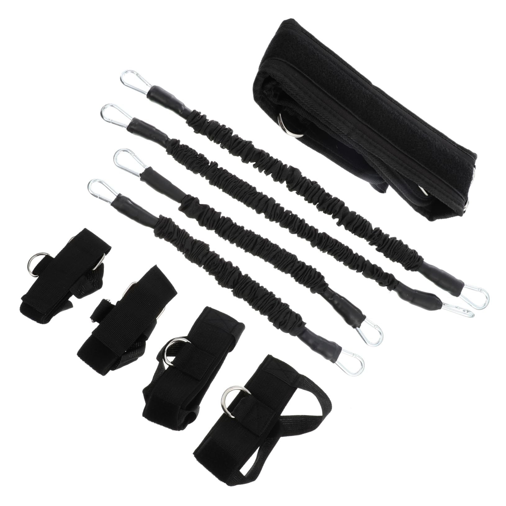 POPETPOP Bandas de Resistencia Muscular para Cintura y Piernas, Alta Resistencia, Tamaño Ajustable, para Entrenamiento en Casa y Fitness
