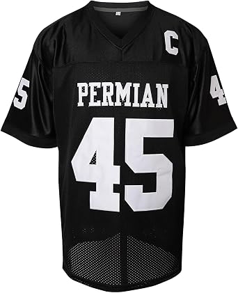 Boobie Miles Black Football Jerseys for Men, 45 Permian High School Football Jersey Friday Night Lights Shirt Stitched S-3XL