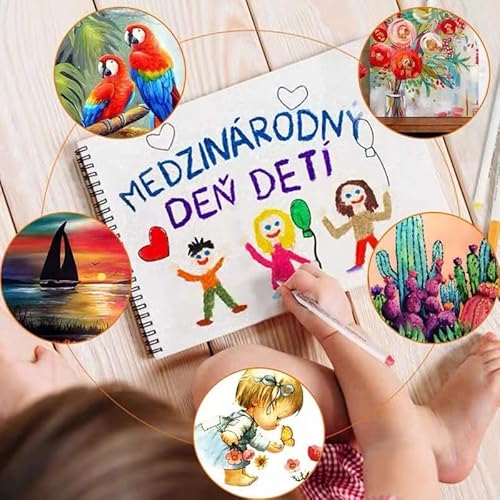 Metallic Marker Pens -15 Colors Fine Tip Metallic Marker Painting Pens, For Black Paper/Kids Adult Coloring Card Making/Easter Egg/Art Rock Painting/Scrapbooking Crafts/Glass/Diy Photo Album /Ceramics #TOP2