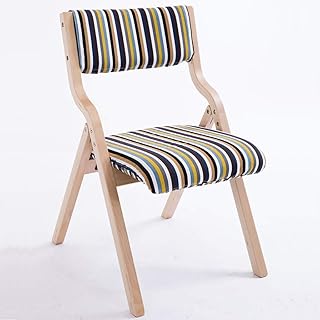 NMDD Sillas Plegables de Madera, Silla de Oficina Plegable Acolchada para el hogar, sillas Plegables de Madera para Adultos de Servicio Pesado, para el hogar, Comedor, Oficina, sillas de Escritor