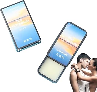 Travel Solid Perfume | Solid Essential Oil Perfume - Spill Proof Pigment-free Light Sexual Attraction Perfume Attractant Flirt Fragrance For Men Jikiaci