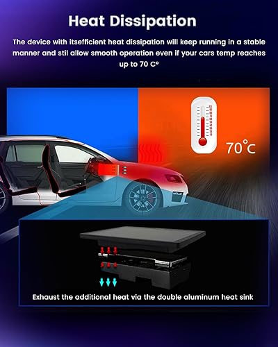 Miniatura 5 de Hikity Para Honda CRV 2007-2011 Android 13 Estéreo de coche inalámbrico Apple Carplay Android Auto, 2GB+64GB 9 pulgadas pantalla táctil para Honda