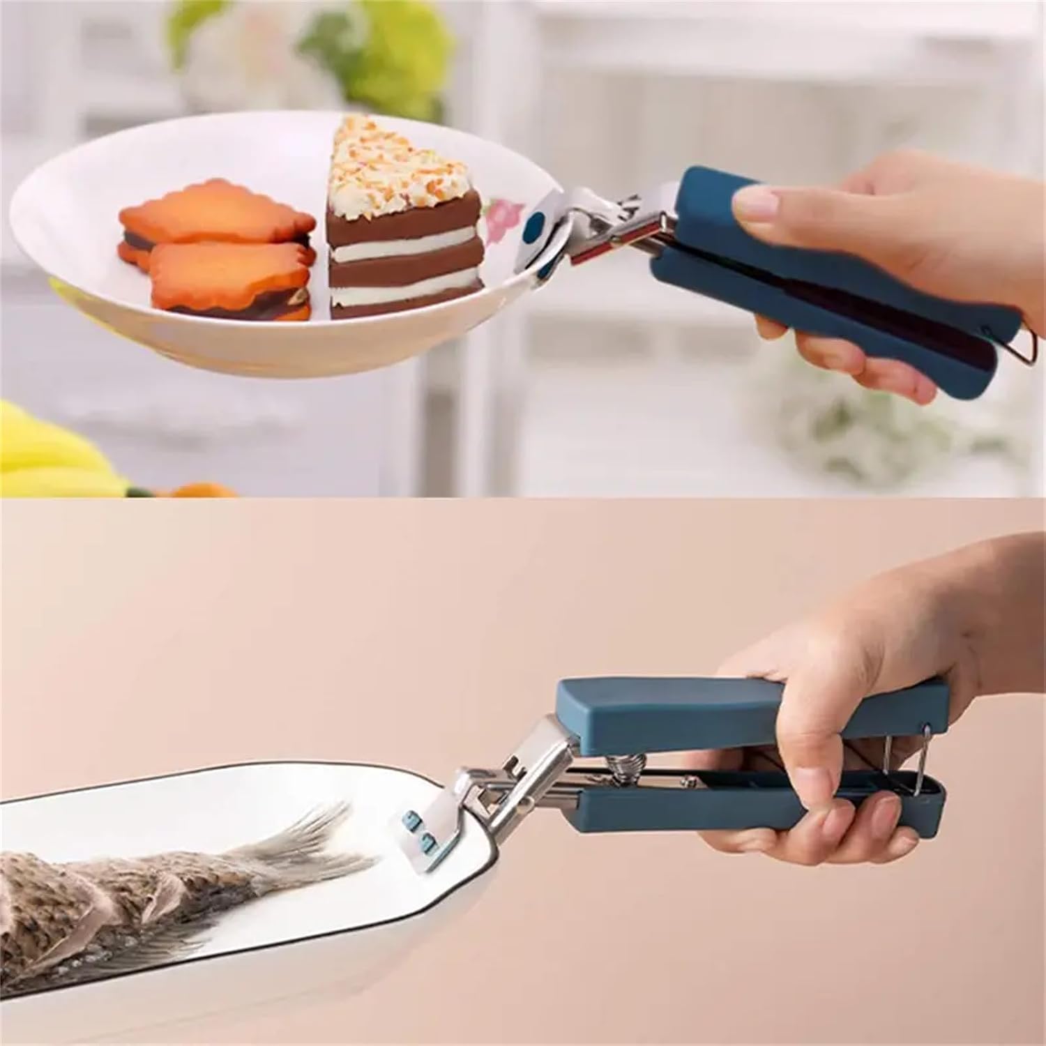 Hot Plate Gripper Clips Holder Tongs For Moving Hot Plates, Bowls, Pizza Pan, Air Fryer, and Other Cookware, Hot Plate Gripper for Safe Handling, Heat-Resistant Kitchen Cooking Clip Tongs 2026 - view 6