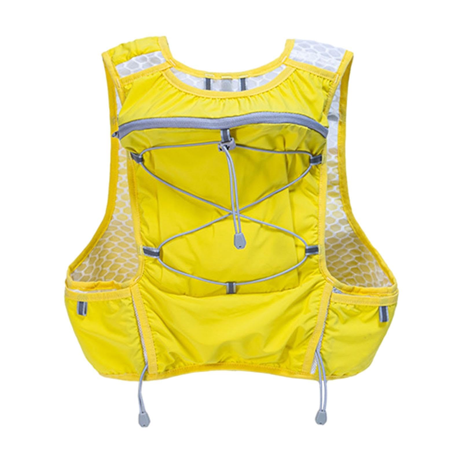 Sharplace Mochila de Hidratación Ligera de Paquetes de Agua de La Mochila Transpirable a Prueba de Fugas 5L Mochila para Correr en Ciclismo Hombres Y Mujeres