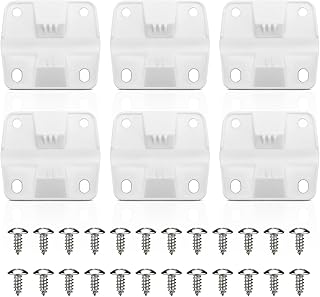 Coleman Xtreme Cooler Hinges Replacement - 6 Pack, Fits Coleman Ice Chest & Rubbermaid Cooler Parts