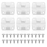 Cooler Hinges Replacement for Coleman Xtreme Cooler Hinges, Fits Coleman Ice Chest & Rubbermaid Cooler Parts, 6 Pack