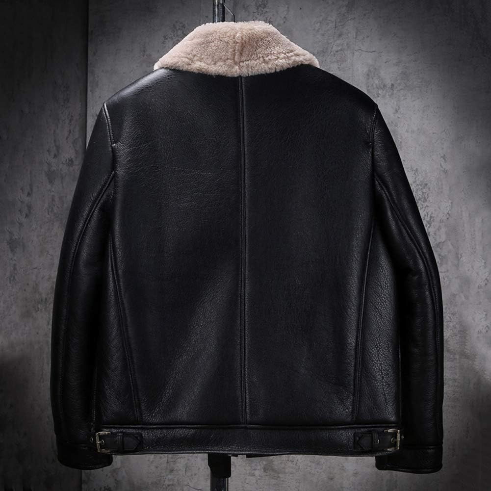 Amazon | [Denny&Dora] 新しいメンズシープスキンシャーリング