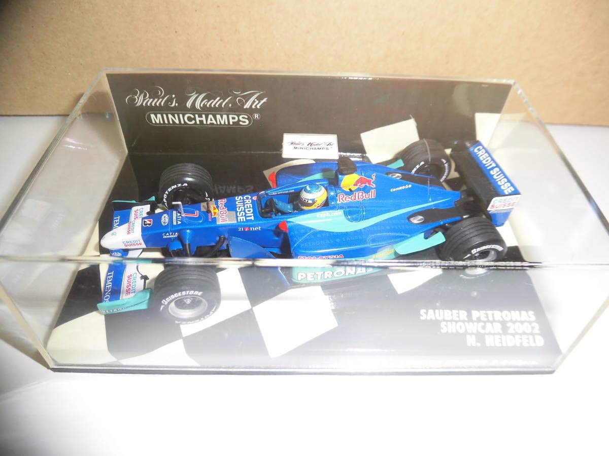 ミニチャンプス　ハイドフェルド　F1 Amazon | ザウバー・ペトロナス・ショウカー2002 ニック