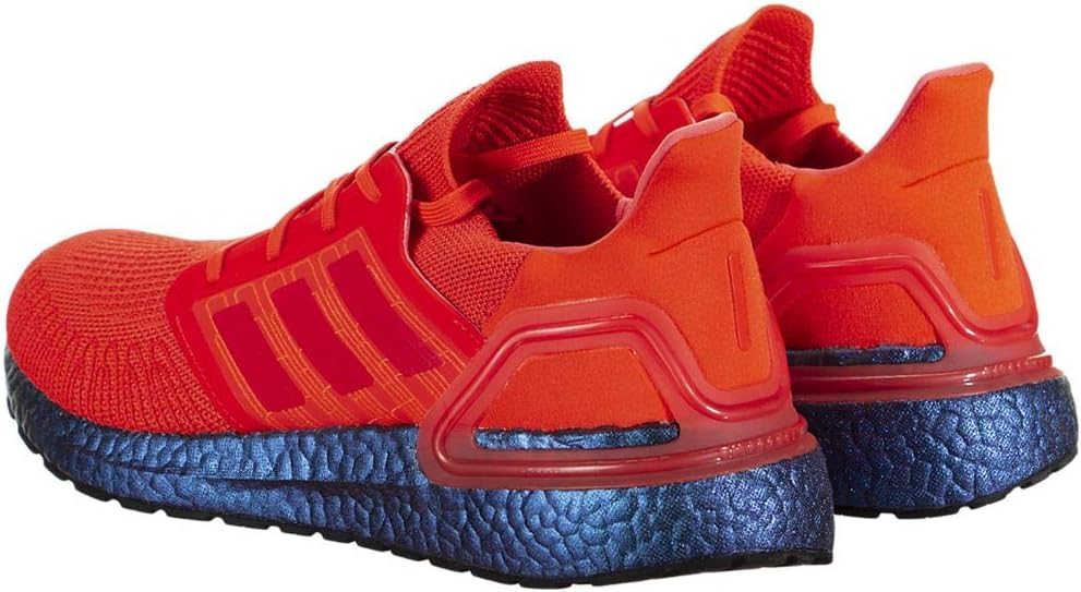 adidas Men's Ultraboost 20 Sneaker 11.5 Solar Red/Solar Red/Boost Blue Violet Metallic