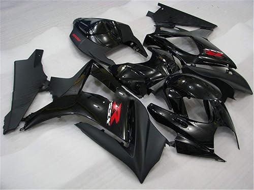 Miniatura 2 de Carenado de carrocería negro mate brillante de plástico apto para Suzuki 2007 2008 GSXR 1000 inyección ABS nuevo Aftermarket Kit Kit GSXR-1000 07 08
