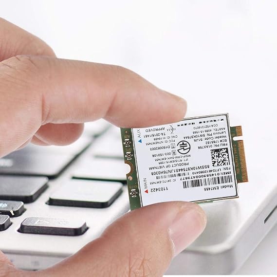 EM7455 Network Card, for ThinkPad T460 T460p T460s Wireless Network Card 4G LTE Module 300 Mbps NGFF/M2 Card for Notebook, Tablet and Ultrabook etc
