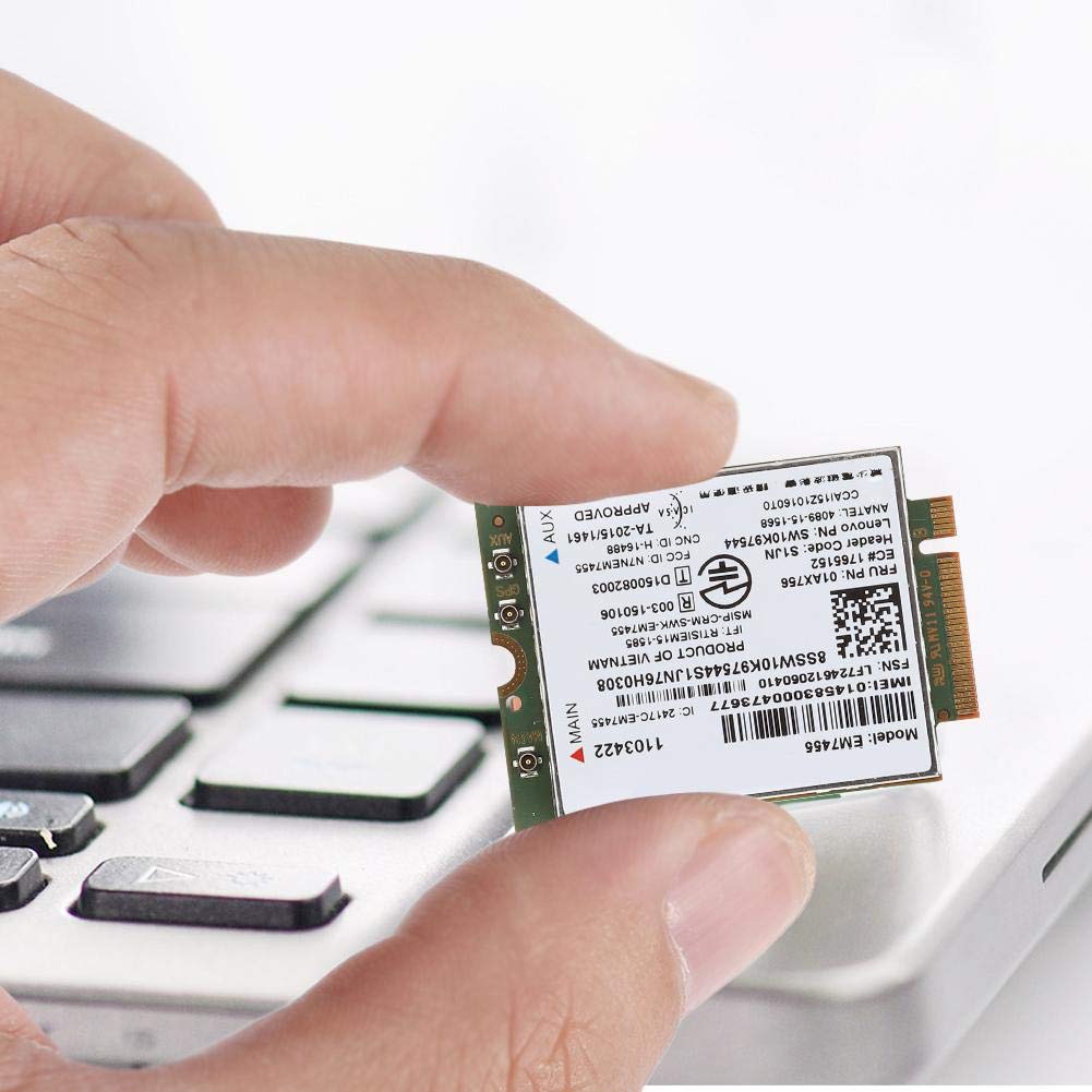 Scheda di rete wireless, scheda di rete notebook 4G LTE modulo ad alto guadagno scheda WiFi per PC adattatore di rete wireless per ThinkPad T460 T460p T460s UMTS/HSDPA/HSPA