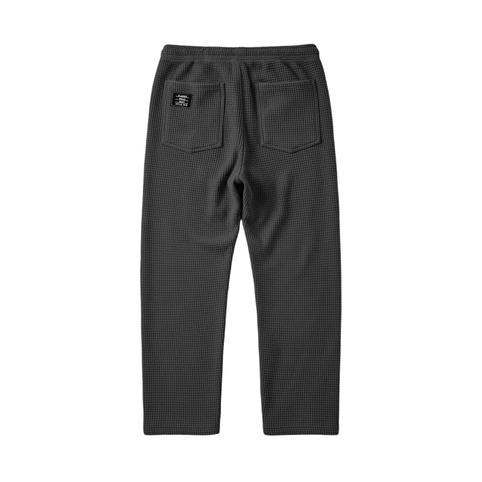 Pantaloni da allenamento da uomo, con vita elasticizzata, bodybuilding cargo, pantaloni giapponesi, casual, Y2K, per attività all'aria aperta, con coulisse, gamba larga, pantaloni lunghi