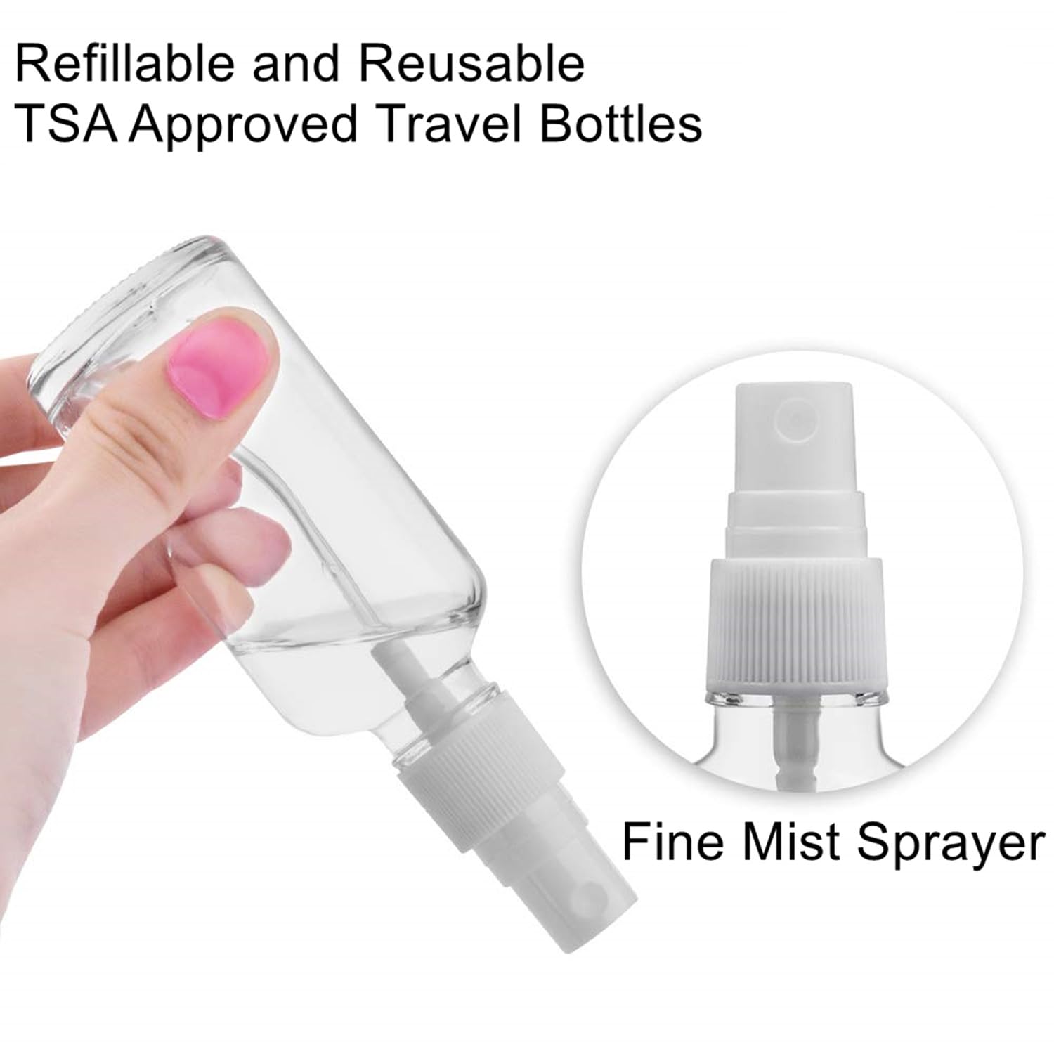 Amazon.co.jp: SINIDE プラスチックスプレーボトル 75ml - 8個パック