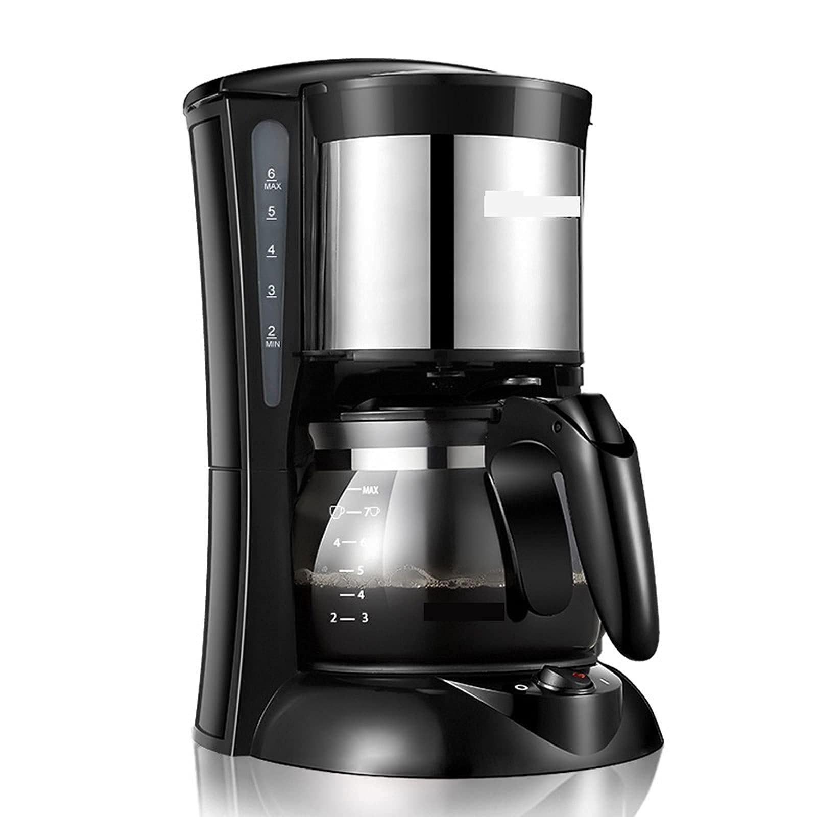 Macchina per il caffè Macchina per il caffè domestica a doppio scopo per caffè e tè for Elettrodomestici da cucina Macchina per caffè americano Mantenere caldo (Colore : Pink,