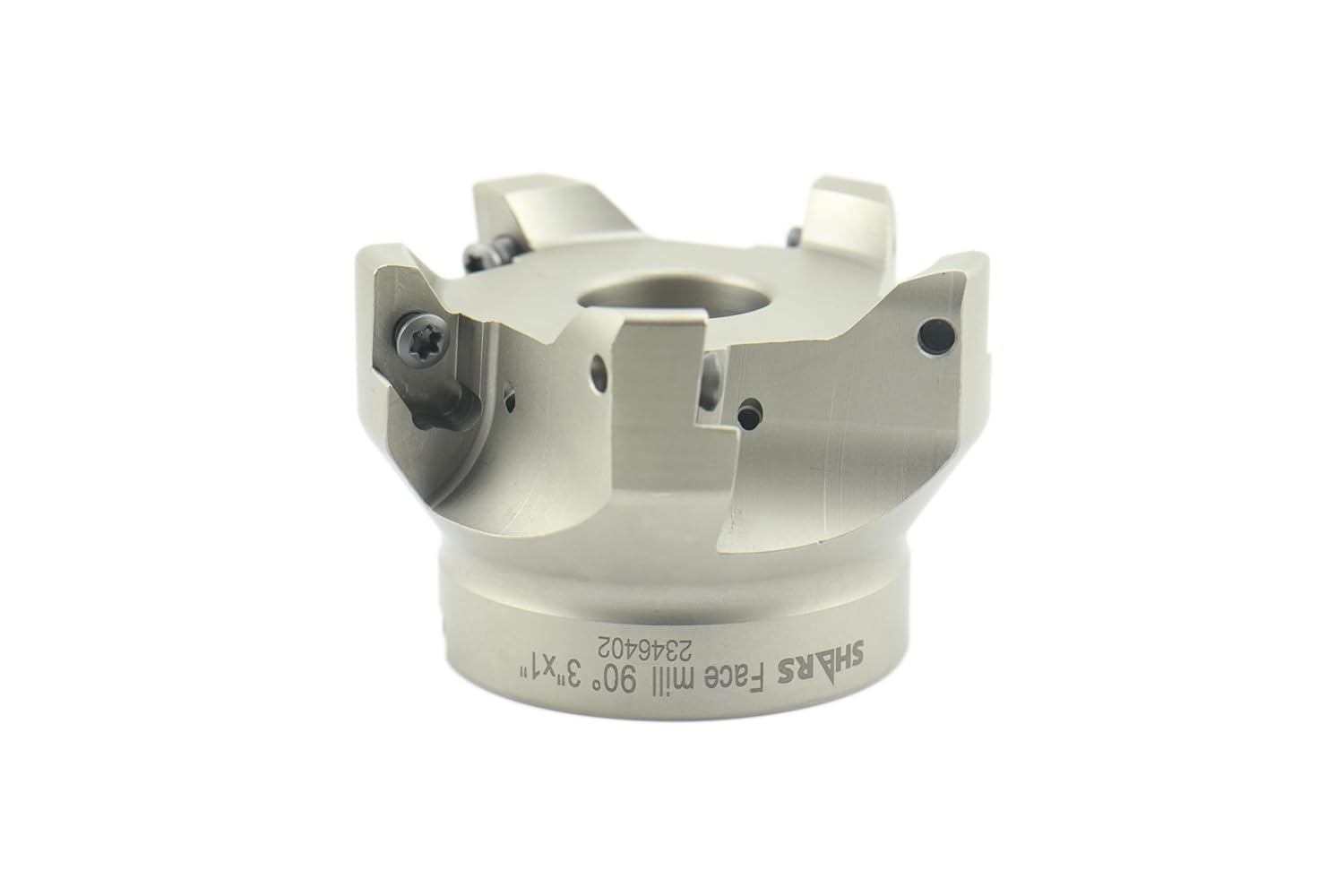 Shars 3" 90 Degree Square Shoulder Indexable Face Mill for VPGT Insert 404-8311 P[