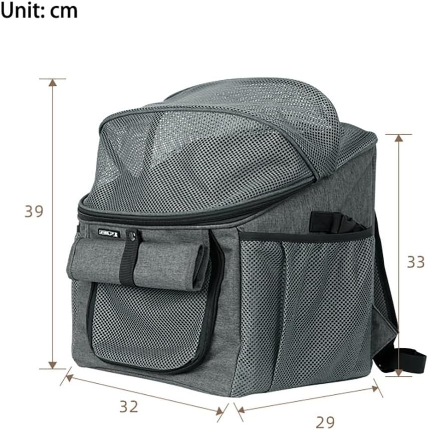 Small Dog Bike Seat – Front Bicycle Pet Basket, Buckle & Strap Security, Thickened Liner, Storage Pocket, Foldable Design