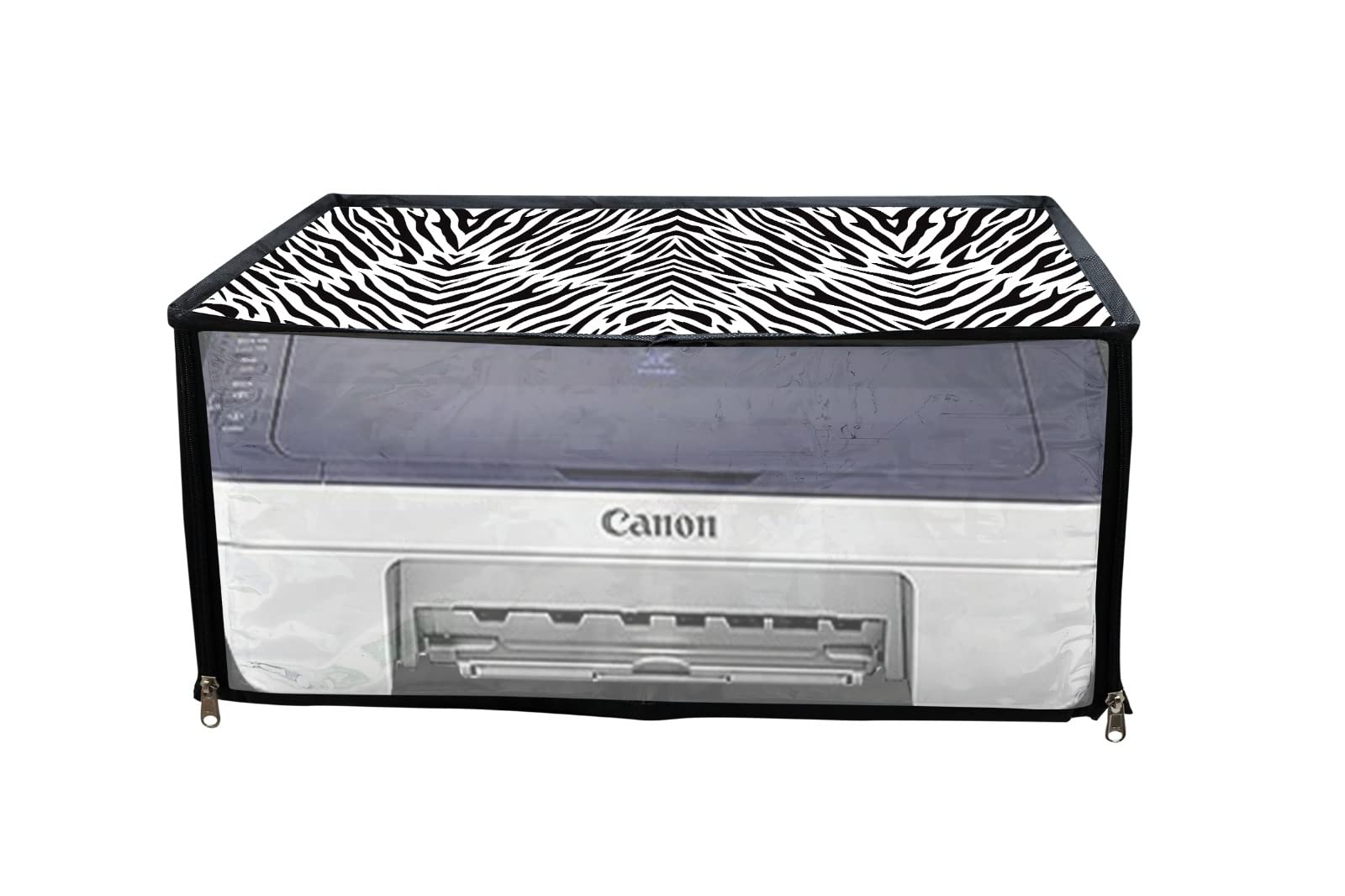 HomeStore-YEP Printer Cover Compatible for Canon Pixma MG2577s All-in-One Inkjet Colour Printer with Zipper Zebra Print (B0C5498Y64) Amazon Price History, Amazon Price Tracker