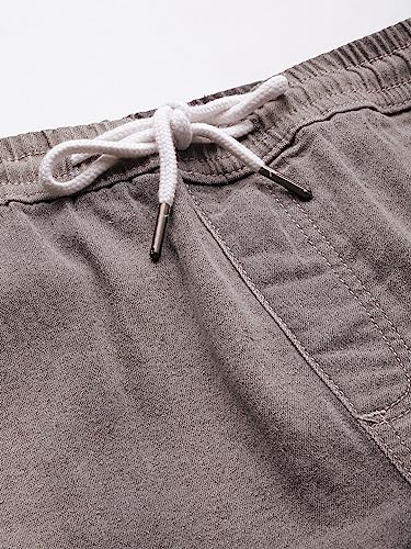 Image of The Indian Garage Co Men Regular Fit Solid Mid-Rise Denim Shorts