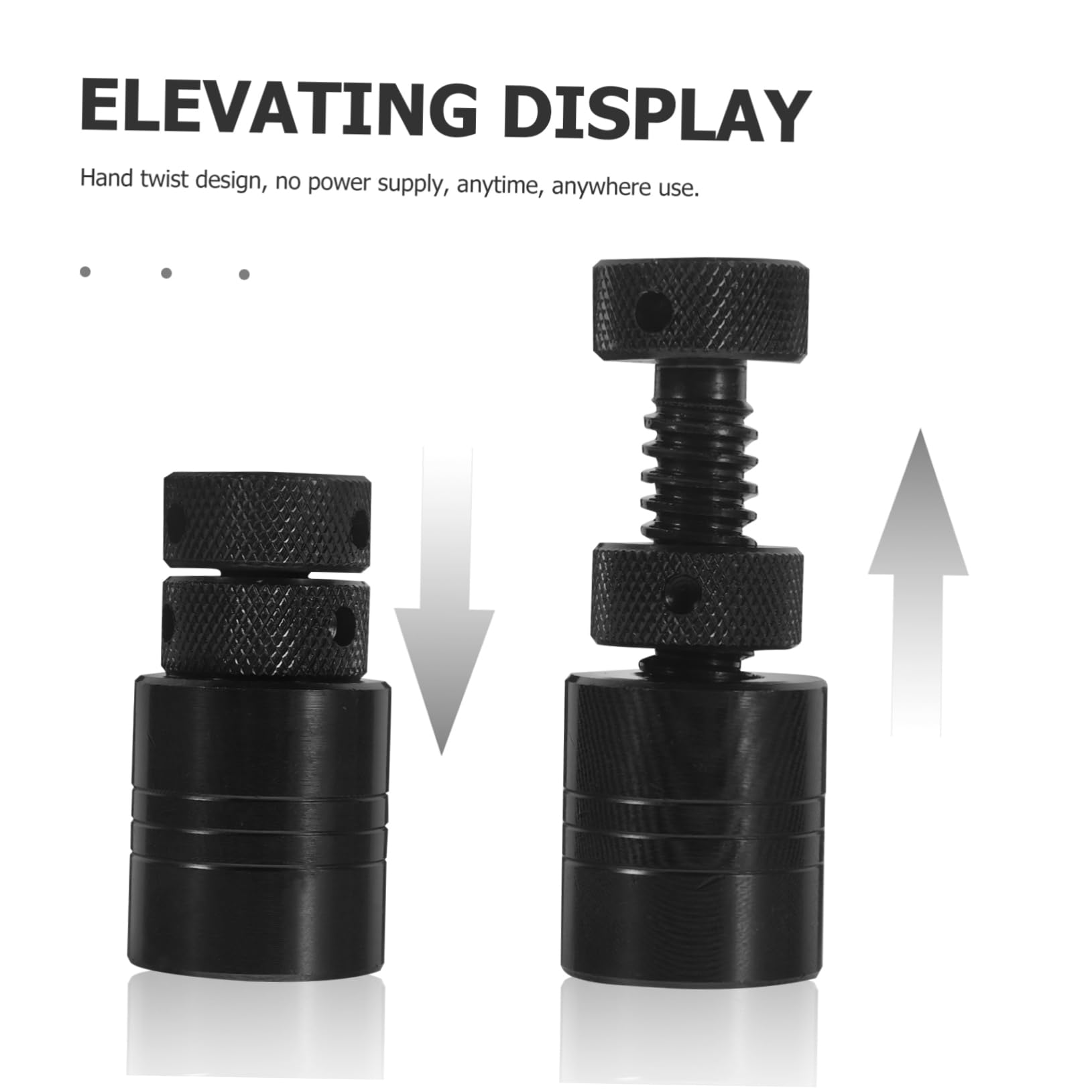 GLEAVI 3pezzi Jack Supporto Per Sollevamento e Livellamento Capacità Strumento Pesante Per Auto e Industria Design Manovrabile e Resistente