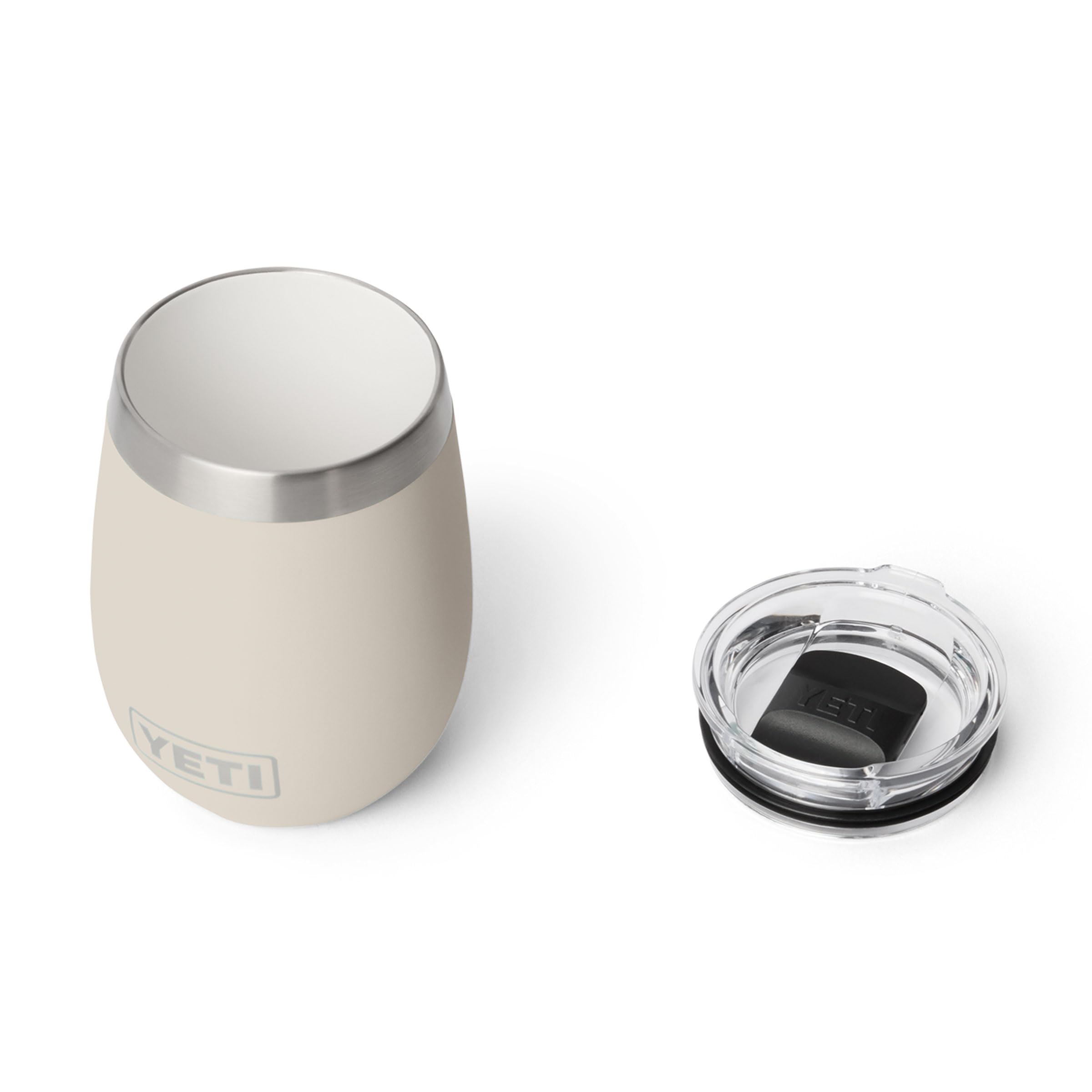 YETI Rambler 10 oz Wine Ceramic Lined Tumbler, Cape Taupe - 3