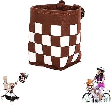 Front Bike Basket for Women and Men,Easy to Install Bicycle Basket for Boys and Girls, Dog Bike Basket, Kids Bicycle Accessories