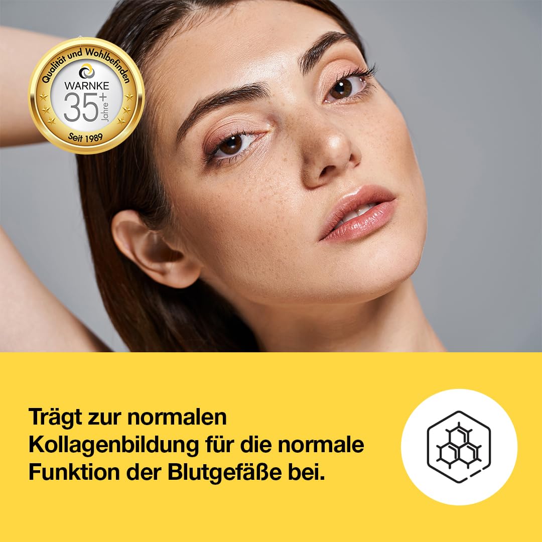 OPC Traubenschalenextrakt - 200mg Vitamin C + 60mg OPC pro Tagesdosis - 250 Kapseln - schluckfreundlich - vegan | Warnke Vitalstoffe - Deutsche Apothekenqualität