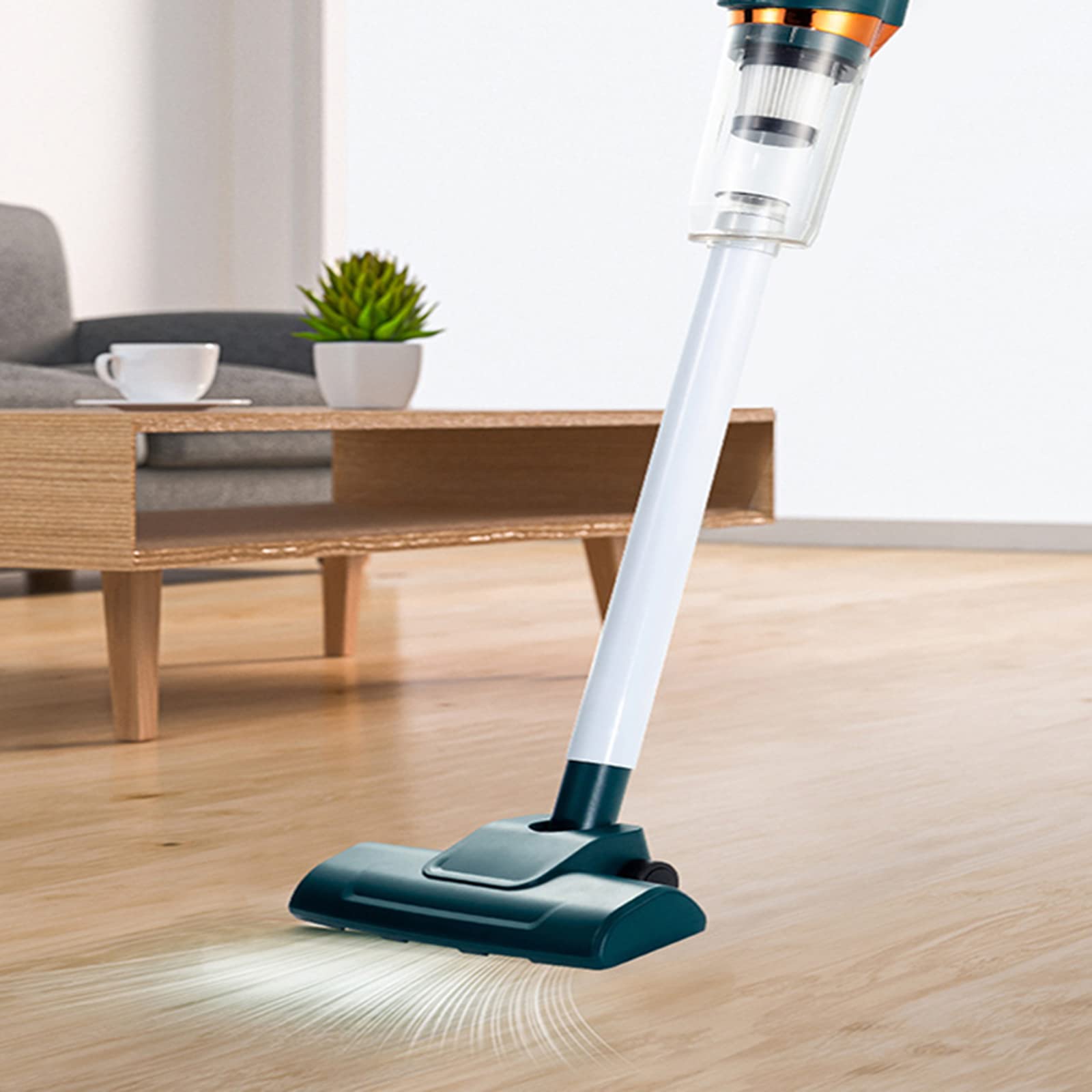 Odkurzacz ręczny 600 W Mocny odkurzacz z przyssawką Bezprzewodowy Lekki ręczny odkurzacz do dywanów, przenośny odkurzacz do popiołu do samochodu domowego, biały