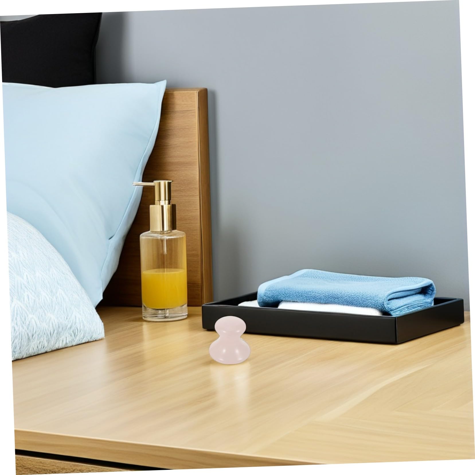 Beaupretty 3 Piezas Herramientas Gua Sha Forma de Piedras de Masaje Facial de Jade para Spa y Cuidado Diario Masajeador Ergonómico para Activar Puntos Faciales y Reducir Bolsas