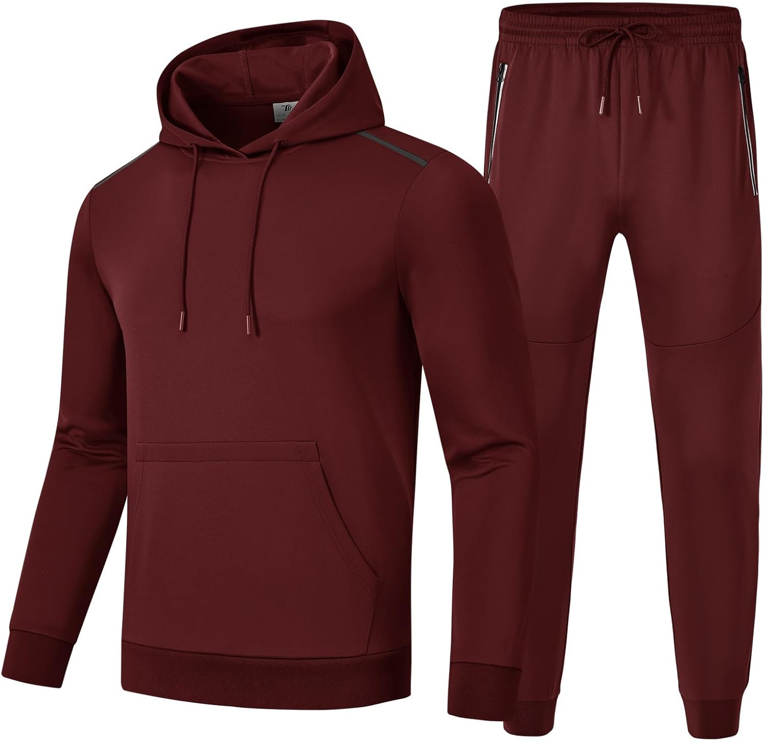 Rdruko Men's Tracksuits Sweatsuits 2 Piece Set Jogging Athletic Hoodie and Sweatpants Set for Men