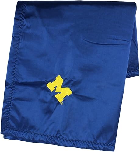 Comfy Feet Everything Comfy Michigan Wolverines - Manta de felpa sedosa y súper suave para bebé, 28 x 28 pulgadas