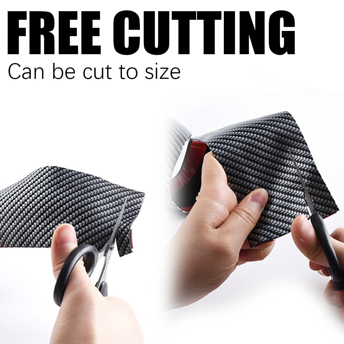 JNNJ Becquet De Pare-Chocs Avant Universel, 2.5M Bande Protecteur Pour Pare-Choc