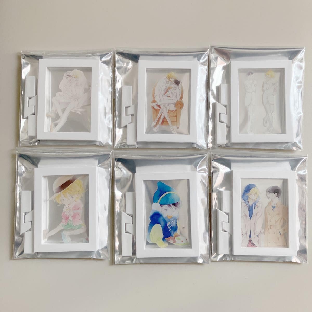 中村明日美子　同級生　ぷちフレームコレクション　ver.3 全6種 コンプセット 中村明日美子 同級生 ぷちフレームコレクション ver.3 全6種 コンプセット