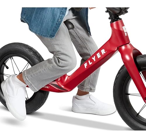 Amazon.com: Radio Flyer Ultra Lite Balance Bike, Red, for Kids