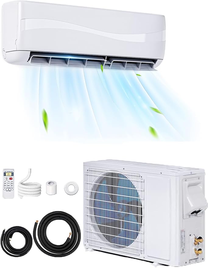 SIMOE 12000BTU Mini Split Air Conditioner and Heater, Wallmounted AC