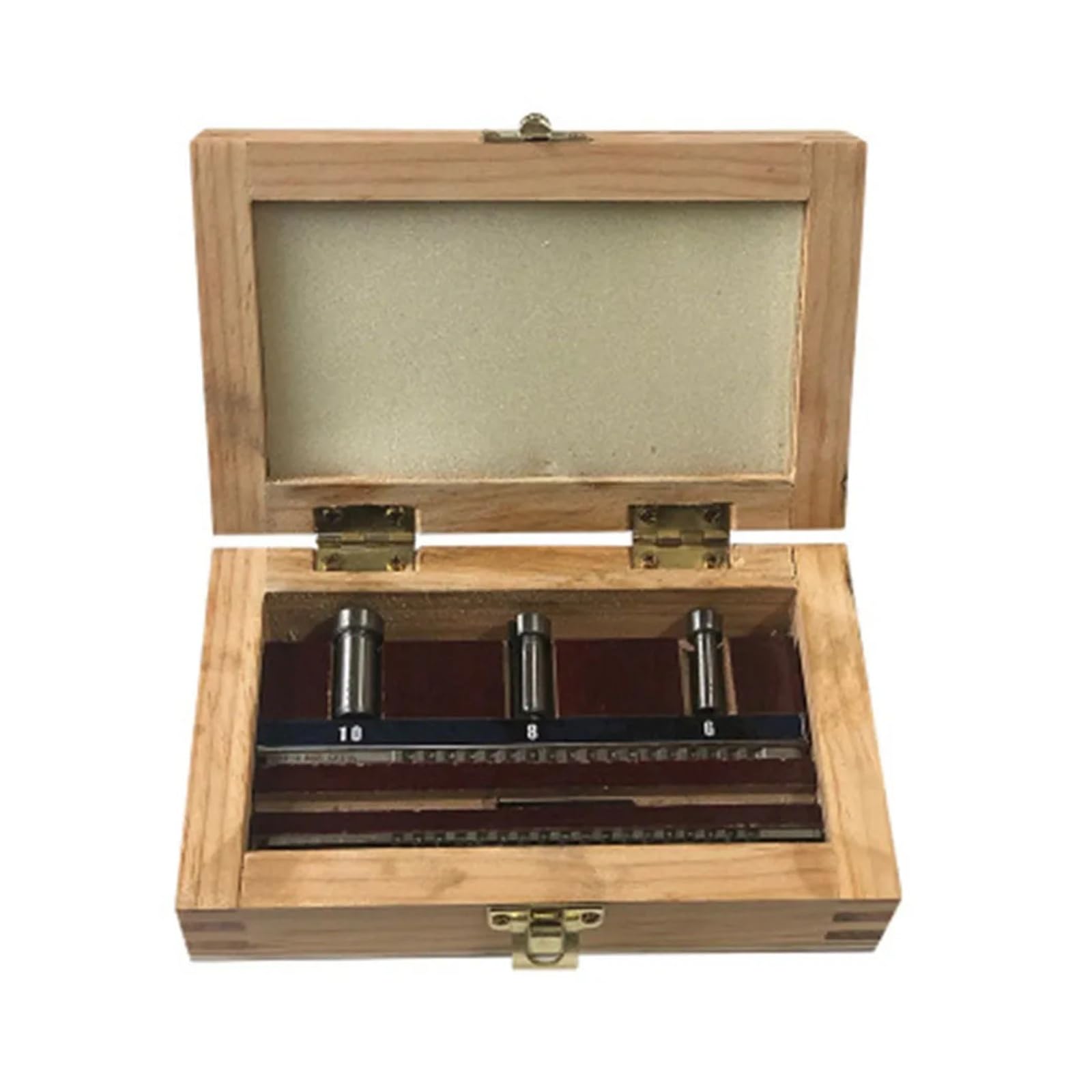HSS-Passfedernut-Räumnadel-Set metrische Größen 2 mm 3 mm A-Räumnadeln 6/8/10 Bundbuchsen CNC-Schneidwerkzeuge