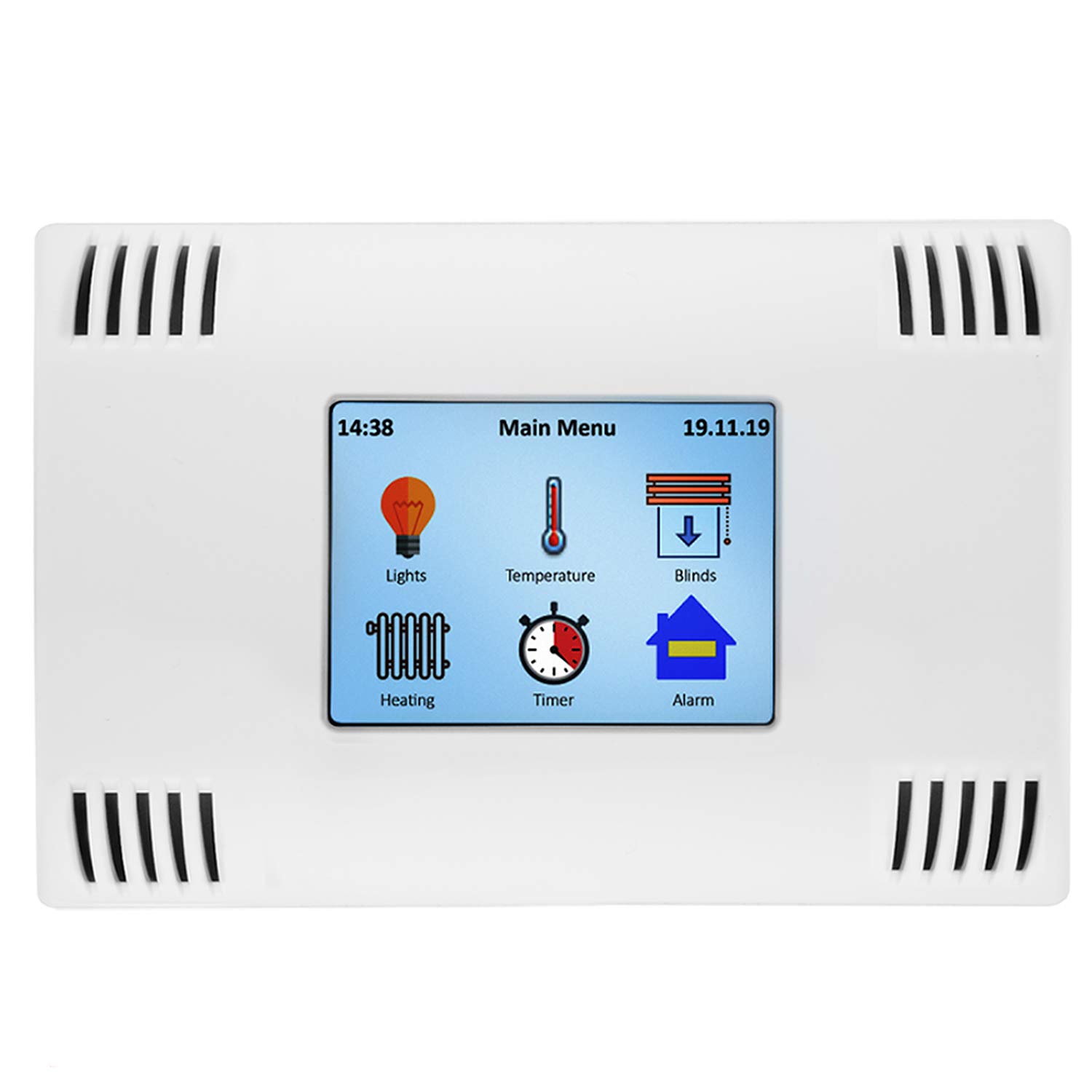  AZDelivery Smart Home Wandgehäuse mit Touchscreen für Hausautomation
| AZ-Touch MOD Wandgehäuse mit SPI-Touch-Controlle