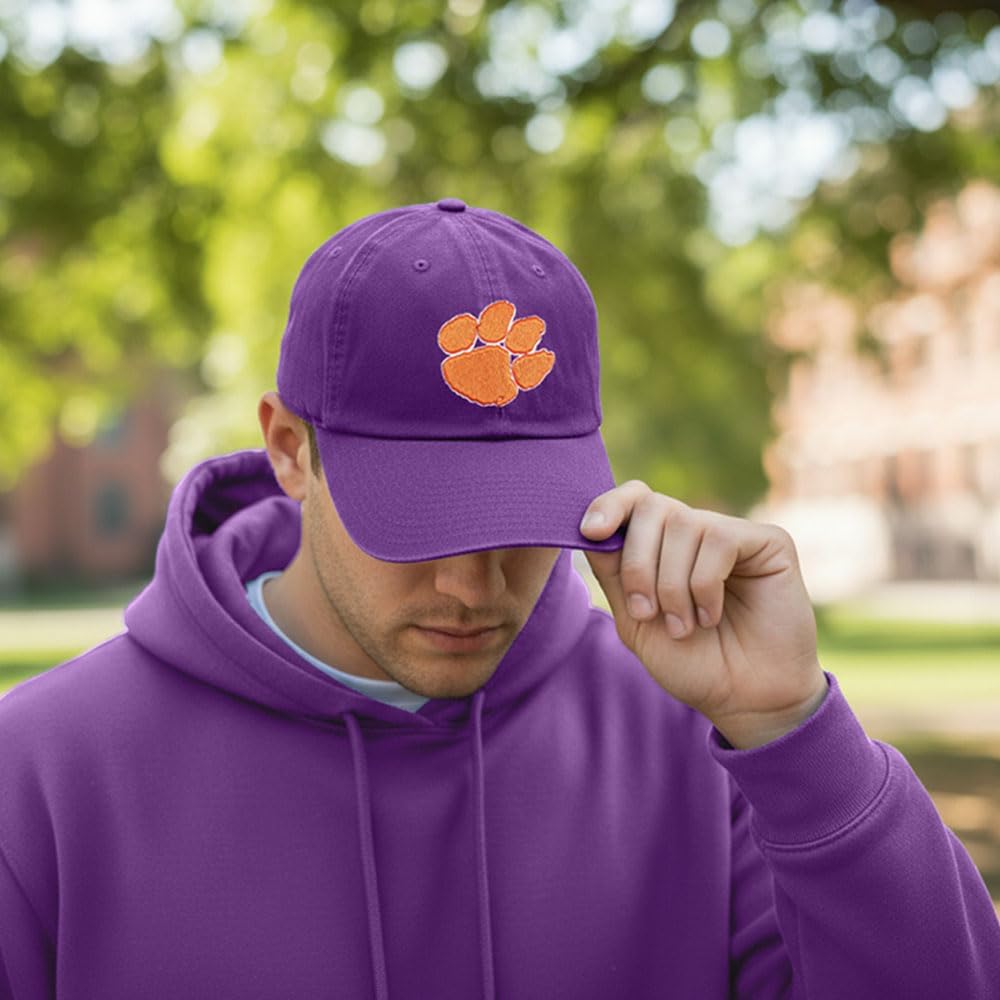 Desert Cactus Clemson University Baseball Hat Tigers Brimmed Embroidered Hats Cap Adjustable Cloth Strap Adult