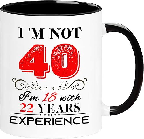 ERYUWOZA Regalos de cumpleaños número 40 para mujeres y hombres, regalos de cumpleaños de 40 años para mujeres y hombres, regalos de cumpleaños de