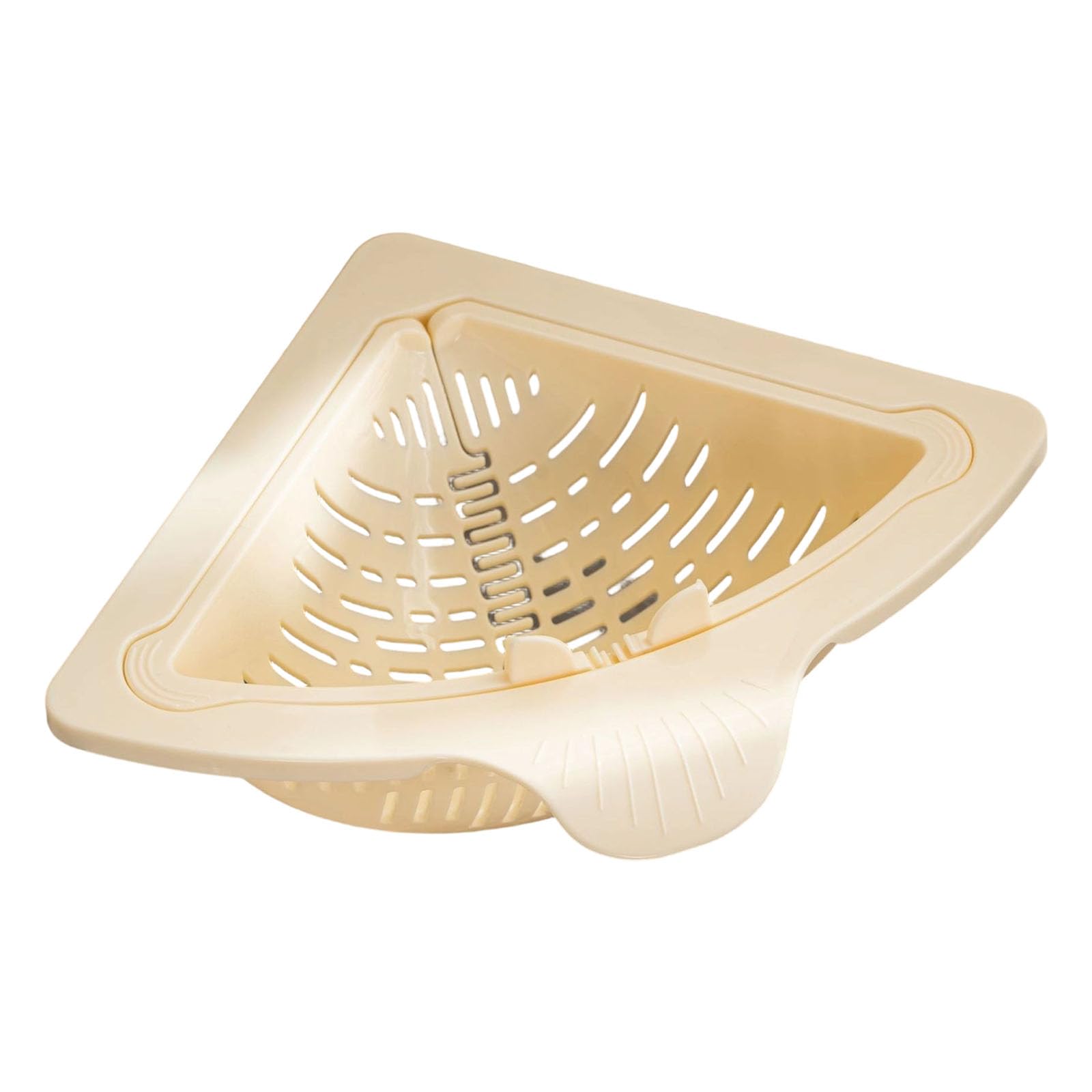 Mekalero 3 Suction Cup Sink Corner Basket, Sponge Storage & Auto-Dumping Filter Tray, Faucet Sink Strainer Basket