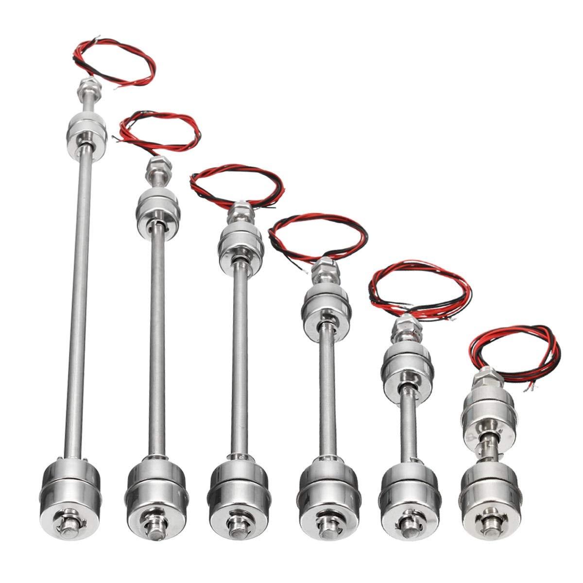 Capteur de niveau acier inoxydable anti-marche à sec pour pompe et réservoir d'eau 11.81"
