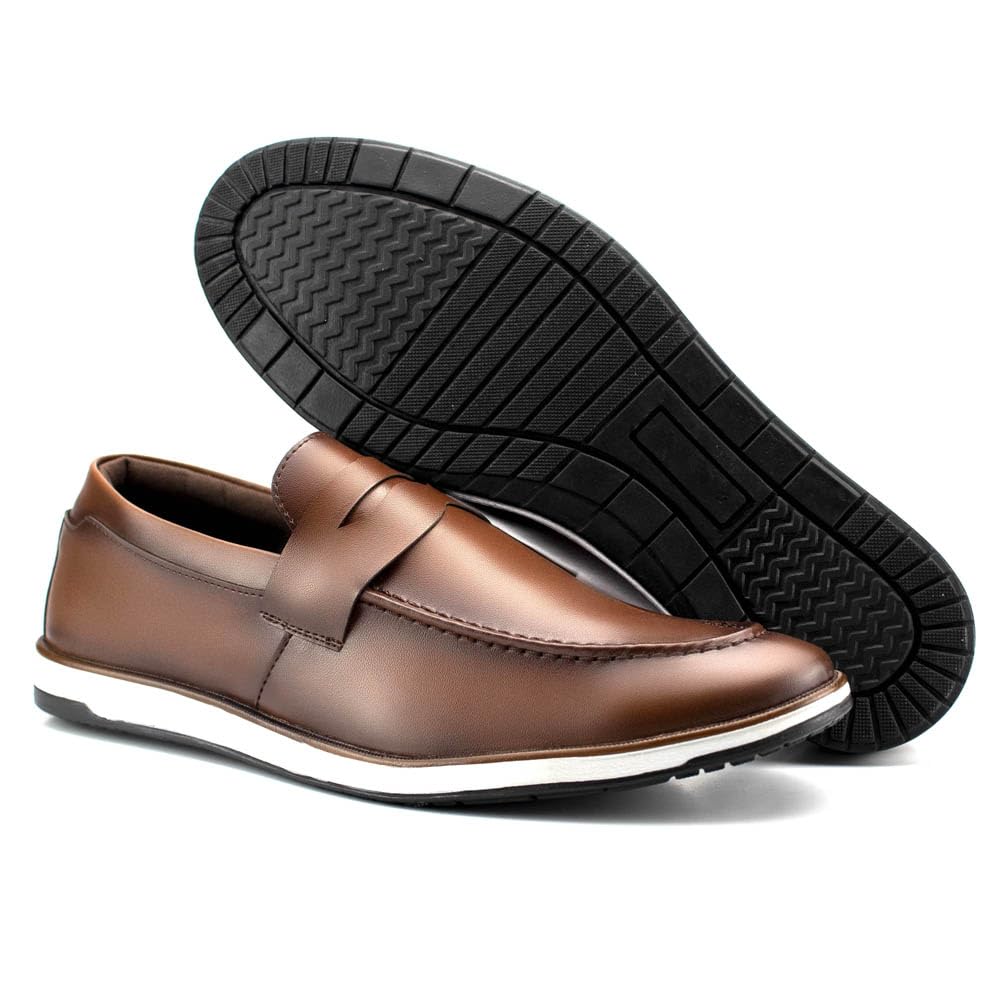 Sapato Loafer Masculino Social Sem Cadarço Mocassim Slip On Resistente Confortável em promoção! Veja a oferta e mais achadinhos de Sapatos 5 Hoje é o melhor dia para comprar Sapato Loafer Masculino Social Sem Cadarço Mocassim Slip On Resistente Confortável com aquele preço maroto! Promoção! Aproveite a oferta! 5