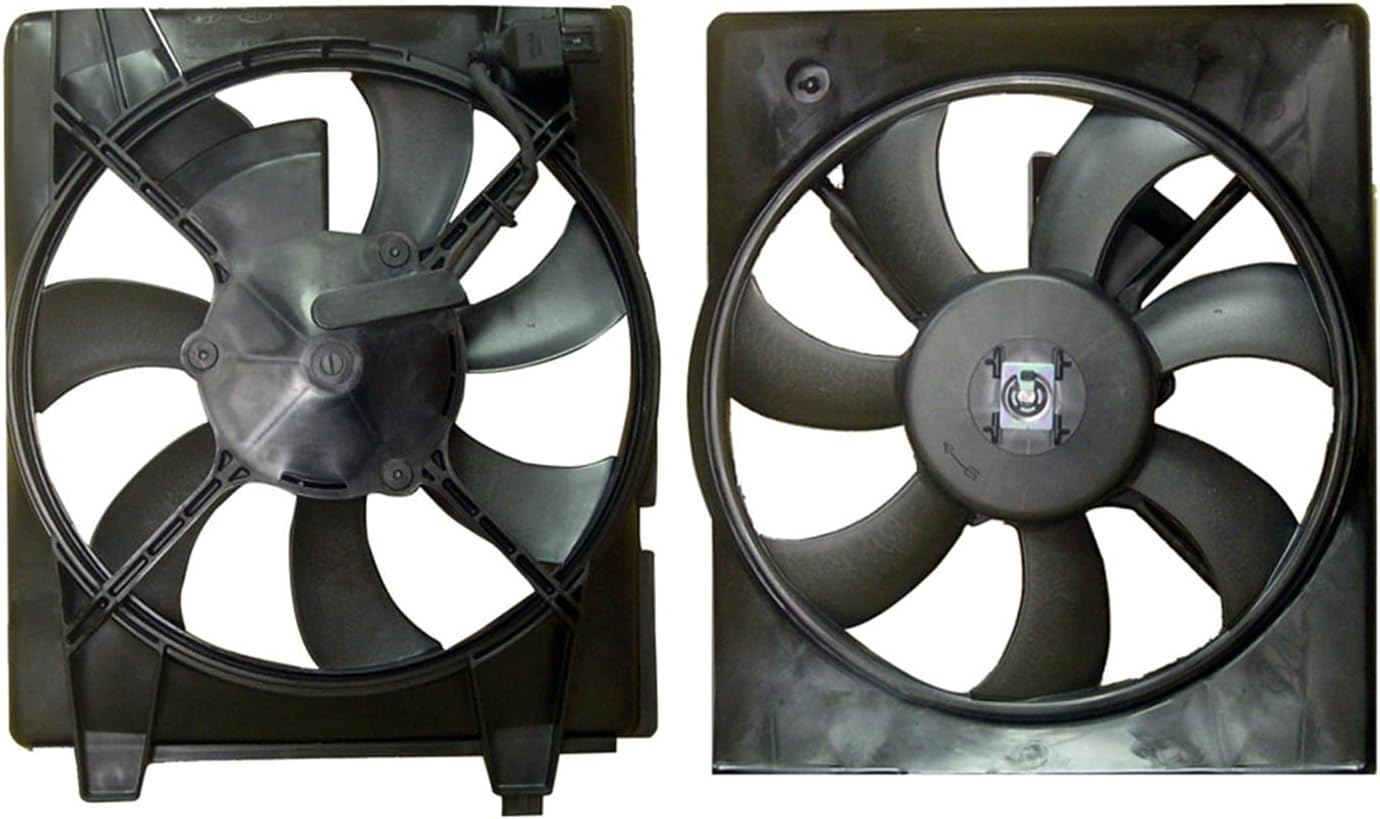 Agility Auto Parts Fan Assembly Intended for 2001-2006 Hyundai Specific Models