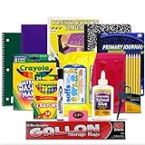 EPI Essential School Supply Kit for Kindergarten and First Grade Students