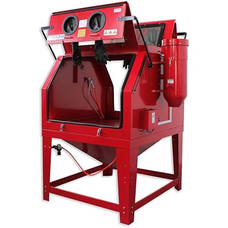 Sabbiatrice professionale SOGI S-320 cabina di sabbiatura con doppia  apertura e aspiratore : Amazon.it: Fai da te