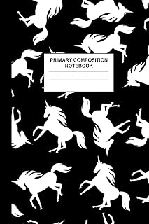 Primary Composition Notebook: Writing Journal for Grades K-2 Handwriting Practice Paper Sheets - Neat Unicorn School Supplies for Girls, Kids and ... 1st and 2nd Grade Workbook and Activity Book